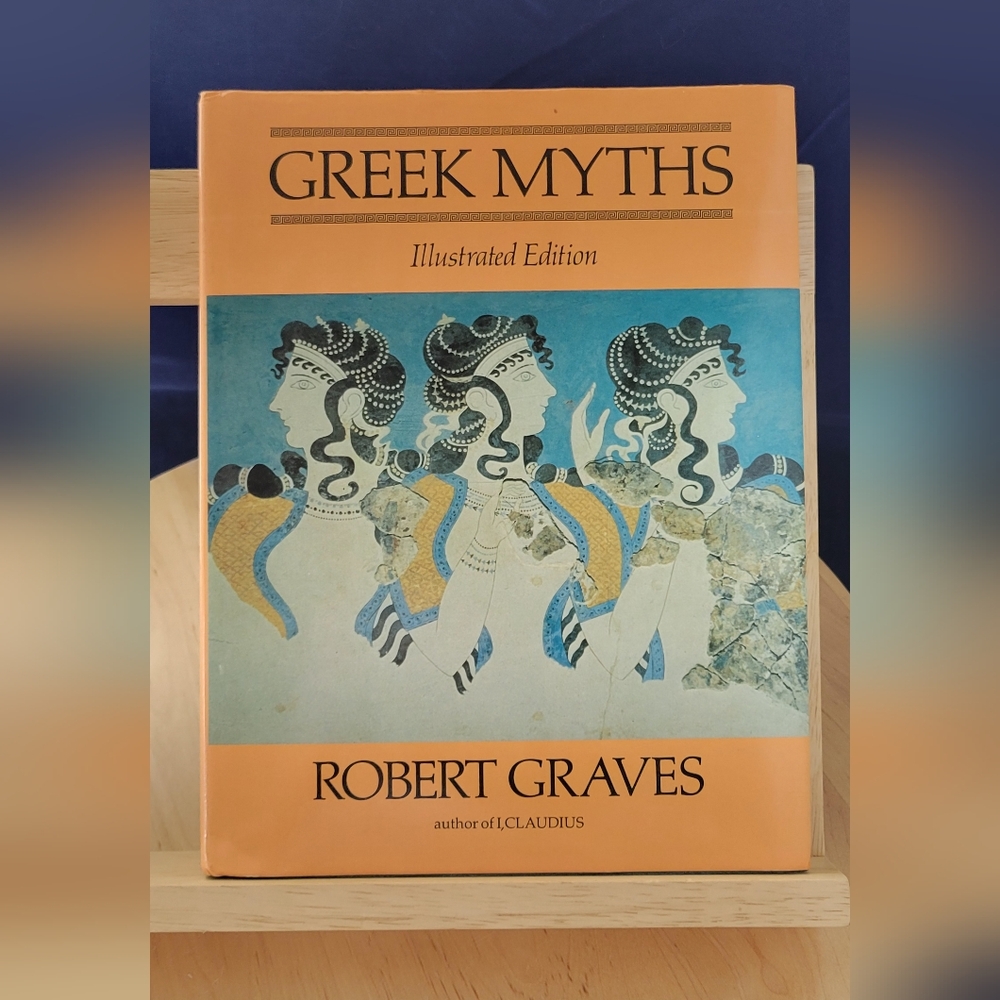 VTG 1981 Greek Myths: Illustrated Edition by Robert Graves Hardcover Doubleday